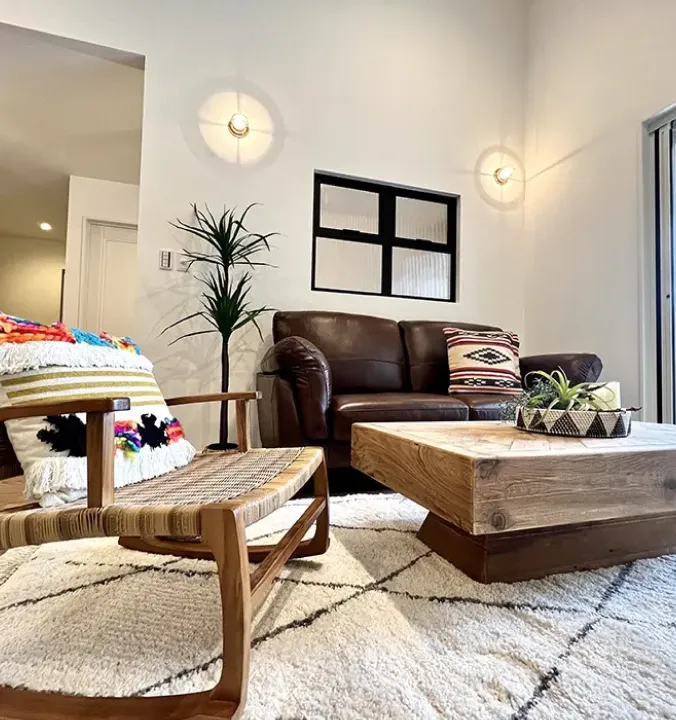 リビングの施工事例